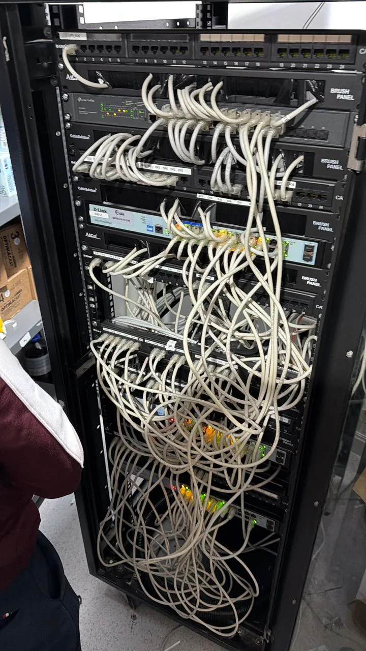 Network infrastructure project photo 4